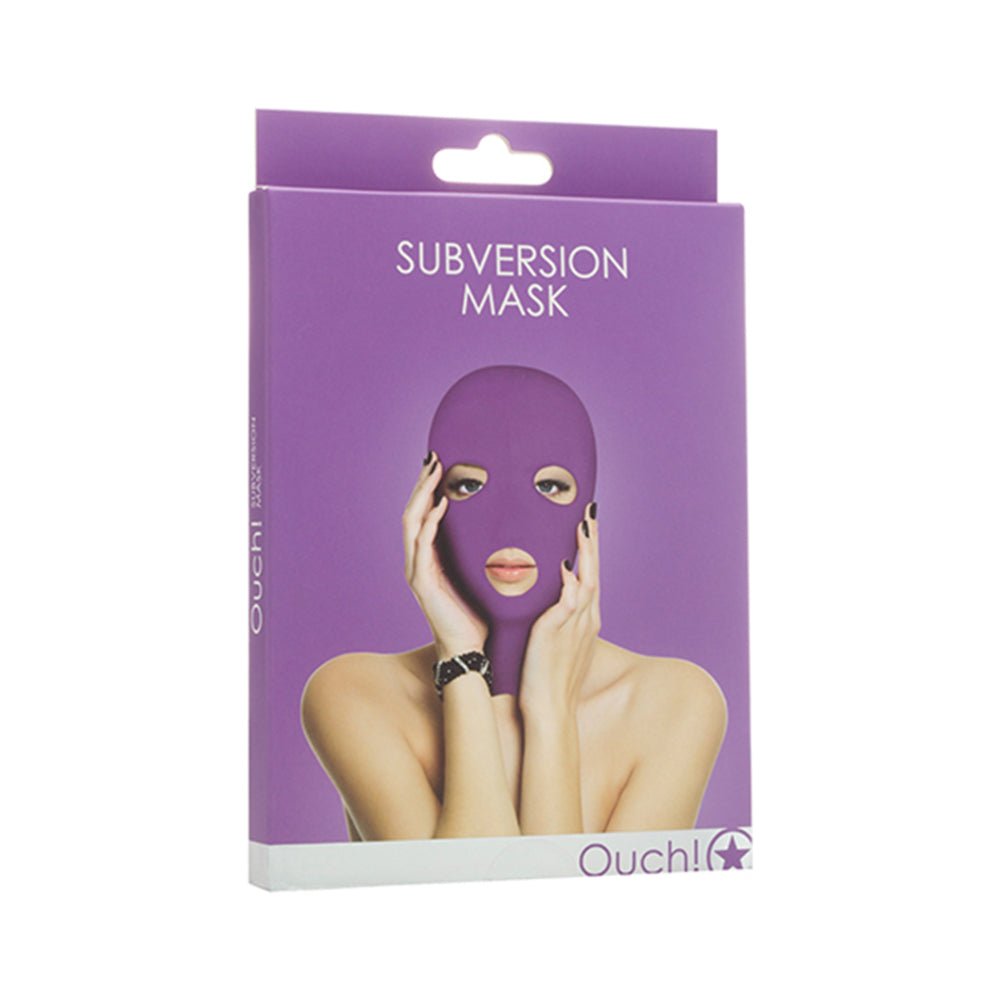 Ouch! Subversion Mask - Purple-Shots-Sexual Toys®