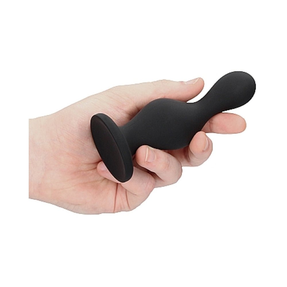 Ouch Wave Butt Plug Black-Shots-Sexual Toys®