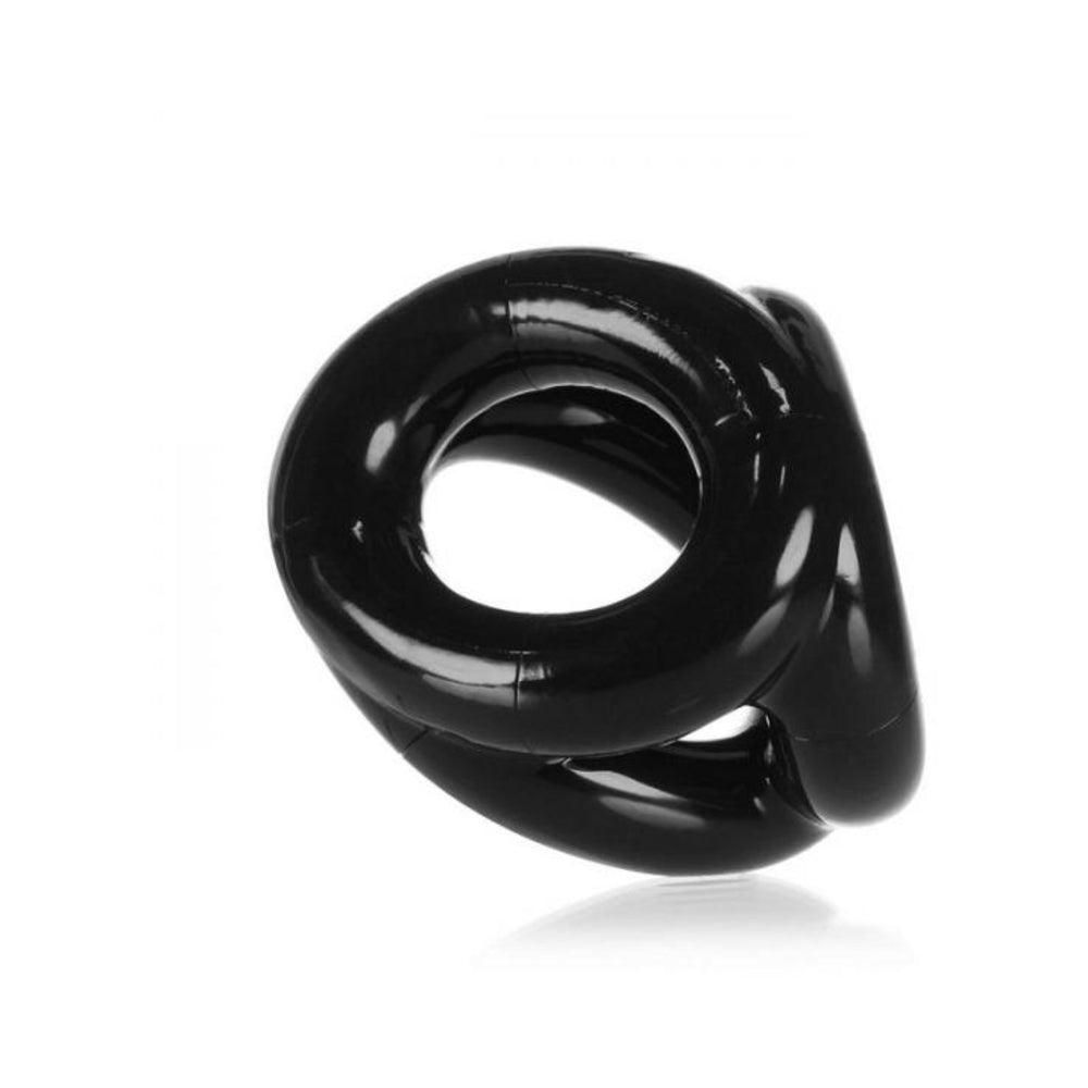 Oxballs Atomic Jock Tri-Sport 3 Ring Sling Cockring Black-Atomic Jock-Sexual Toys®