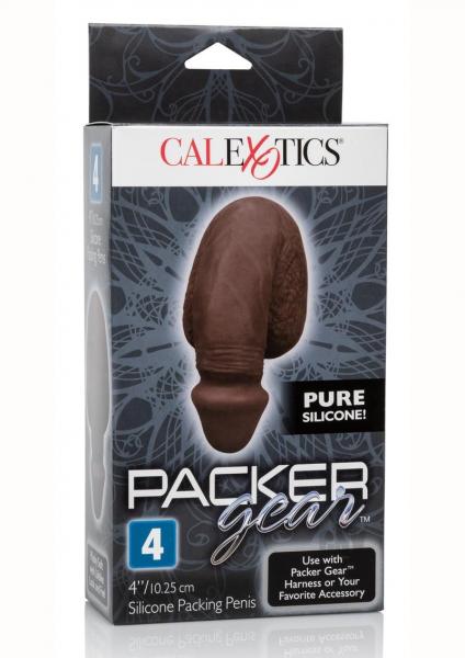 Packer Gear 4 inches Silicone Penis Packing Black-Packer Gear-Sexual Toys®