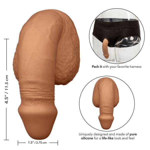 Packer Gear 5 inches Silicone Packing Penis Tan-Packer Gear-Sexual Toys®