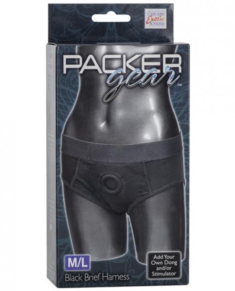 Packer Gear Black Brief Harness M/L-blank-Sexual Toys®