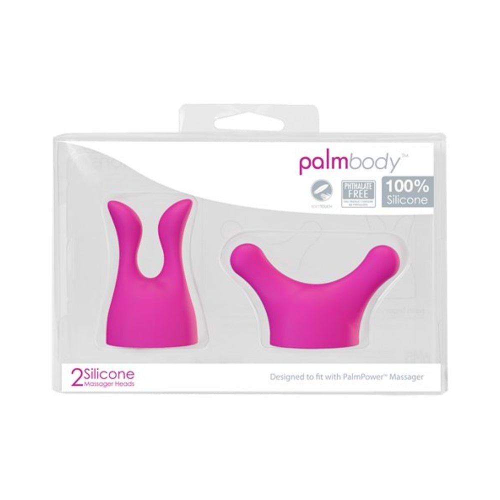 Palm Power Massager Heads Body 2 Pack Pink-blank-Sexual Toys®