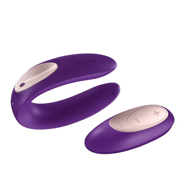 Partner Plus with Remote Purple Vibrator-Partner Vibrator-Sexual Toys®