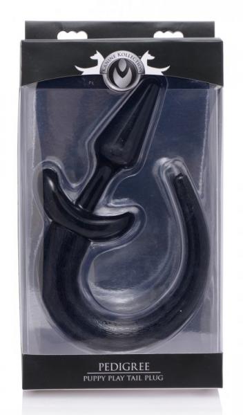 Pedigree Puppy Play Tail Butt Plug Black-Master Series-Sexual Toys®