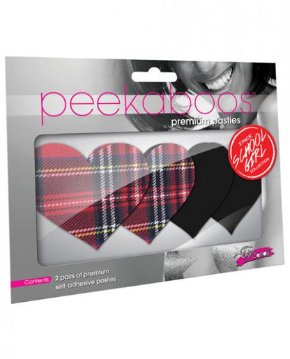 Peekaboos Schoolgirl Hearts Pasties O/S-Peekaboos-Sexual Toys®