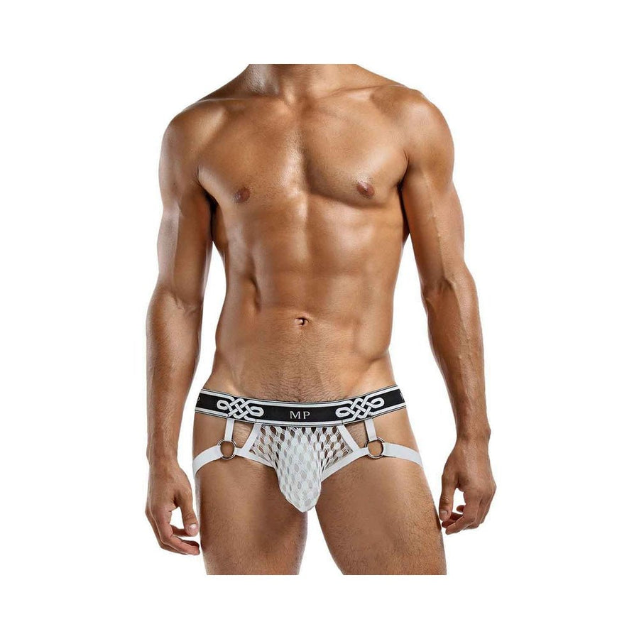 Peep Show Jock Strap Ring White L/XL-Male Power-Sexual Toys®