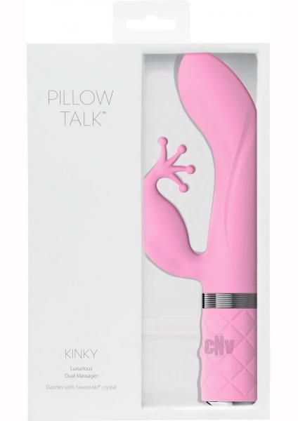 Pillow Talk Kinky Clitoral W/ Swarovski Crystal Pink-blank-Sexual Toys®