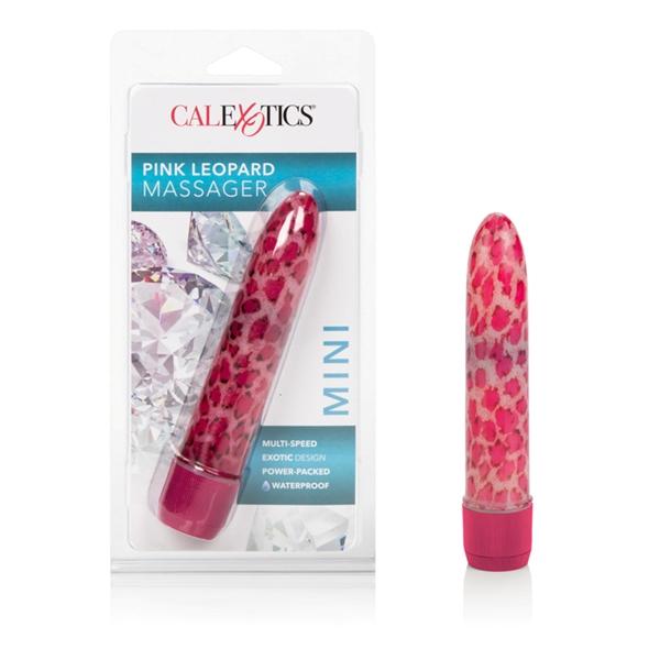 Pink Mini Leopard Massager 4.5&quot;-blank-Sexual Toys®