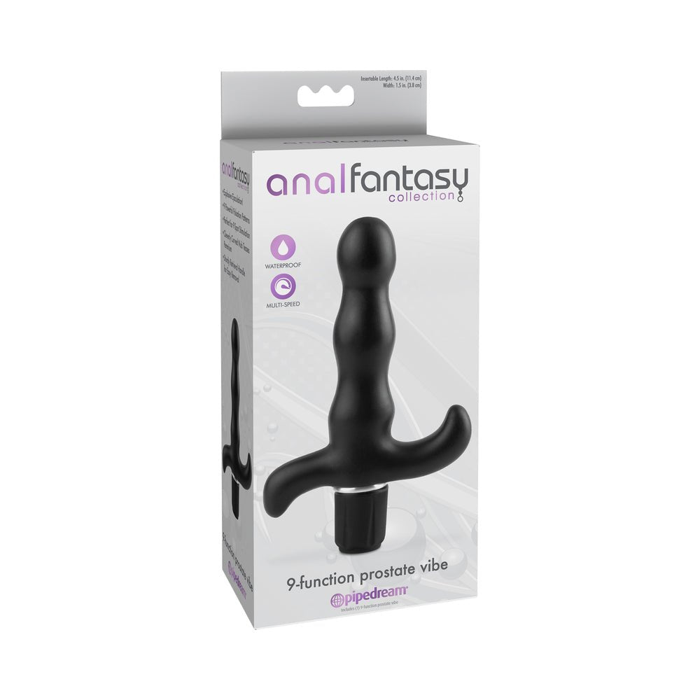 Anal Fantasy Prostate Vibe 9 Function Black-Pipedream-Sexual Toys®