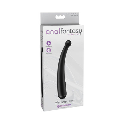 Anal Fantasy Vibrating Curve Probe Black-Pipedream-Sexual Toys®