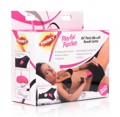 Playful Panties 10X Panty Vibe O/S With Remote Control-Frisky-Sexual Toys®