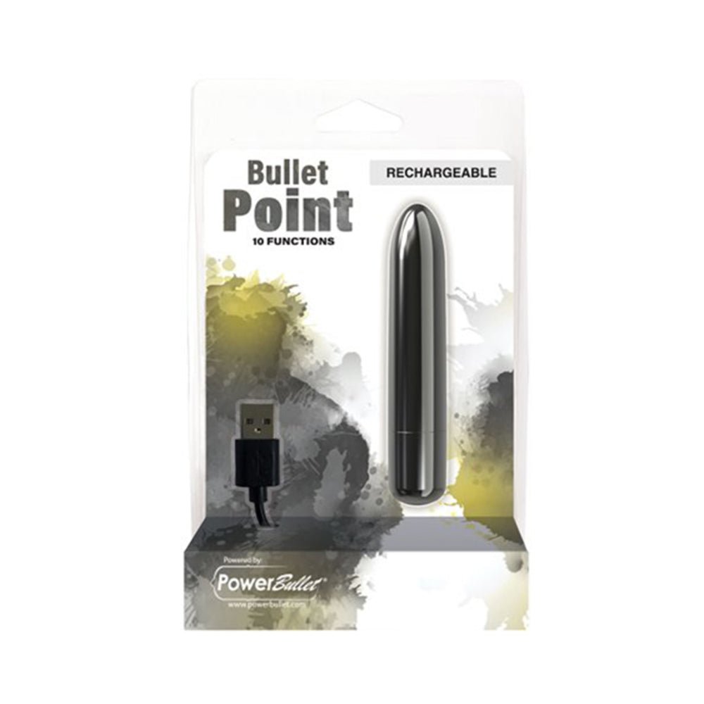 Power Bullet Point Rechargeable-blank-Sexual Toys®