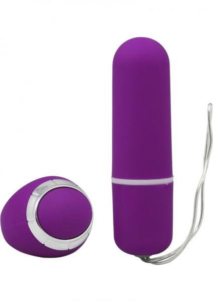 Power Ring Remote Mini Slim Bullet Waterproof 2.5 Inch Purple-blank-Sexual Toys®