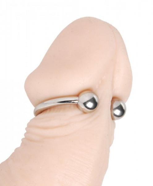 Pressure Point Beaded Glans Ring Stainless Steel-Master Series-Sexual Toys®