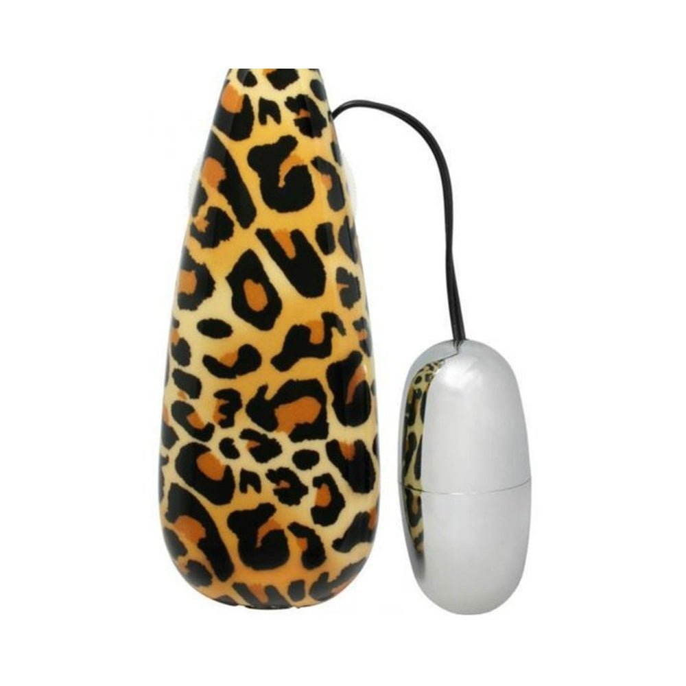 Primal Instincts Vibrating Egg - Leopard Print-Golden Triangle-Sexual Toys®