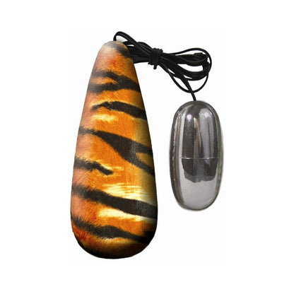 Primal Instincts Vibrating Egg - Tiger Print-Golden Triangle-Sexual Toys®