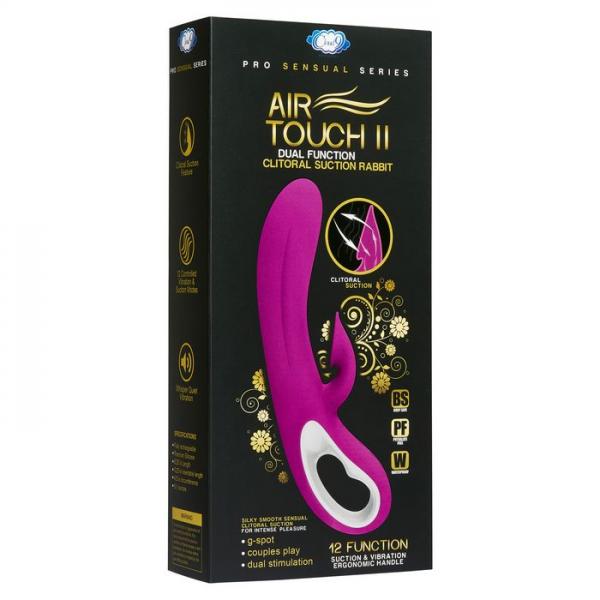 Air Touch 2 Purple Clitoral Suction Rabbit Vibrator-Pro Sensual Series-Sexual Toys®