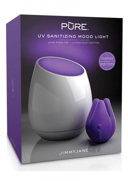 Pure UV Sanitizing Mood Light Love Pods Tre Ultraviolet Edition-Jimmyjane Pure-Sexual Toys®