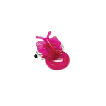 Purrrfect Pets Buzzy Butterfly Stimulator With Vibrating Bullet  Magenta-blank-Sexual Toys®