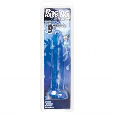 Raging Hard-On Blue Slim Line 9 inch-Doc Johnson-Sexual Toys®