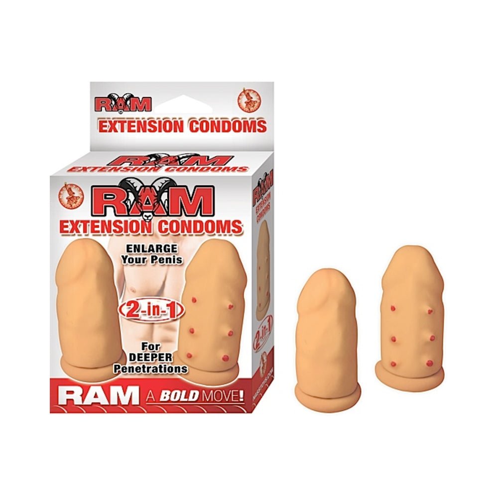 Ram Extension Condoms Beige-Nasstoys-Sexual Toys®