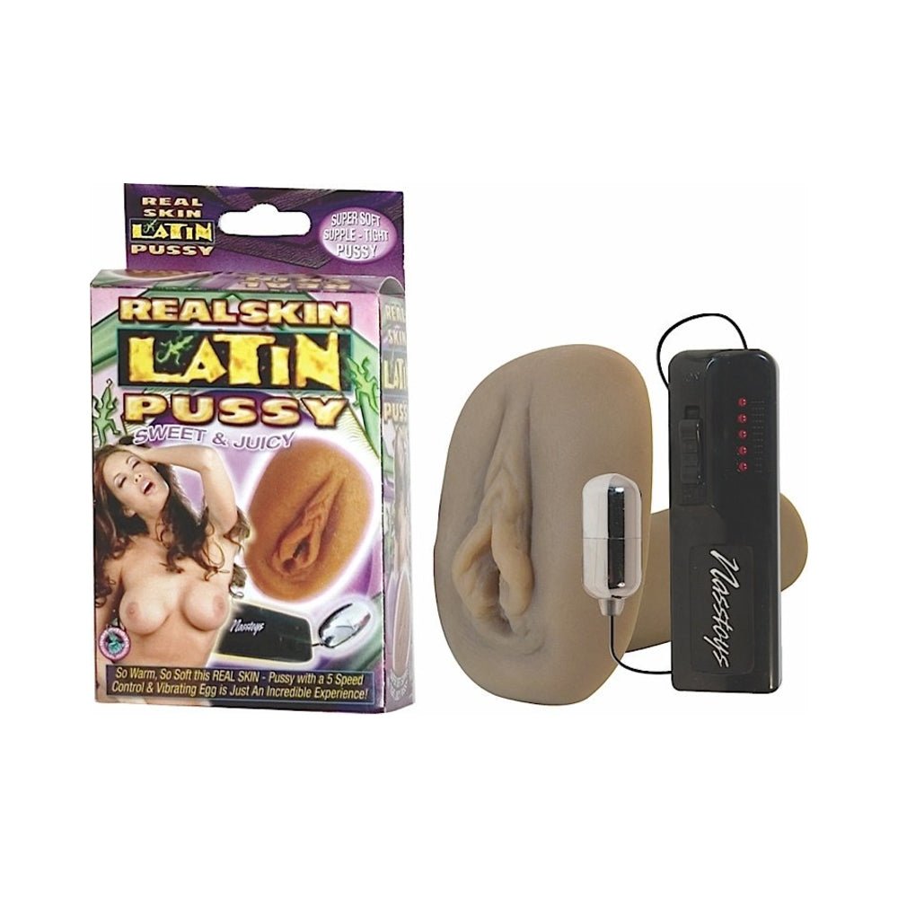 Real Skin Vibrating Latin Pussy Masturbator-Nasstoys-Sexual Toys®