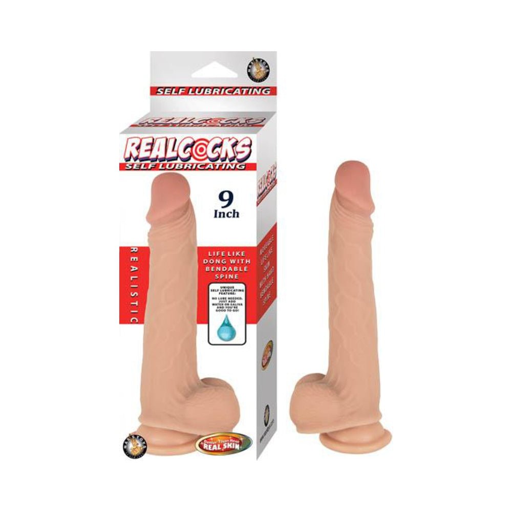 Realcocks Self Lubricating 9&quot;-flesh-Nasstoys-Sexual Toys®