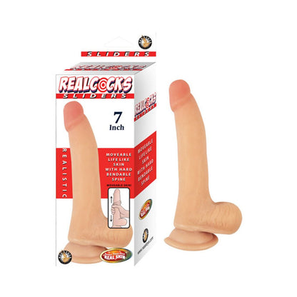 Realcocks Sliders 7 inches Beige Dildo-Nasstoys-Sexual Toys®