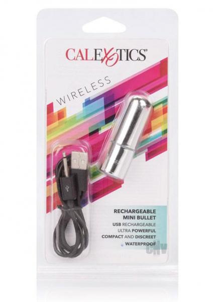 Rechargeable Mini Bullet Vibrator Silver-Cal Exotics-Sexual Toys®