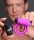 Remote Control 28x Vibrating Cock Ring And Bullet - Purple-Bang-Sexual Toys®