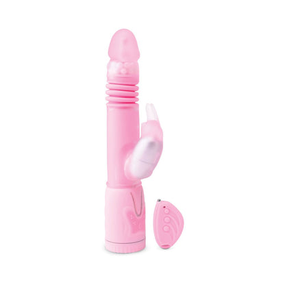 Remote Control Thrusting Rabbit Pearl Vibrator Pink-blank-Sexual Toys®