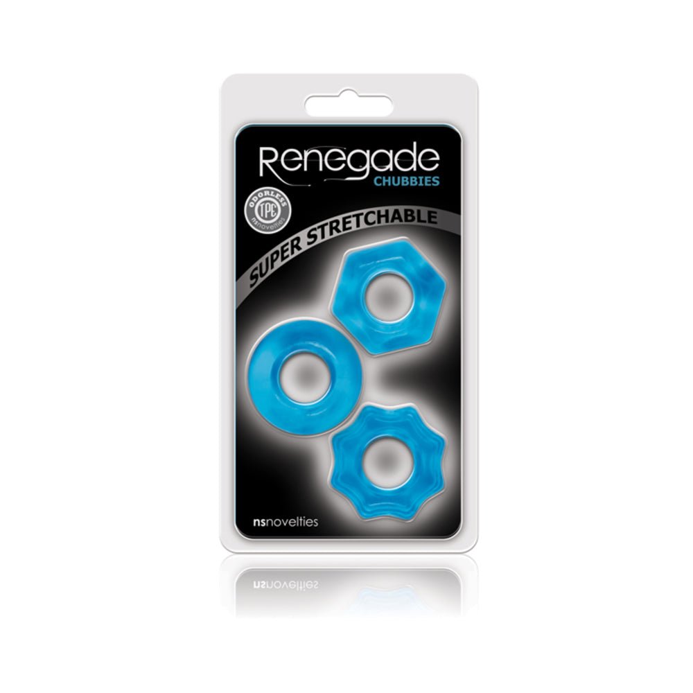 Renegade Chubbies 3 Pack Cock Rings-NS Novelties-Sexual Toys®