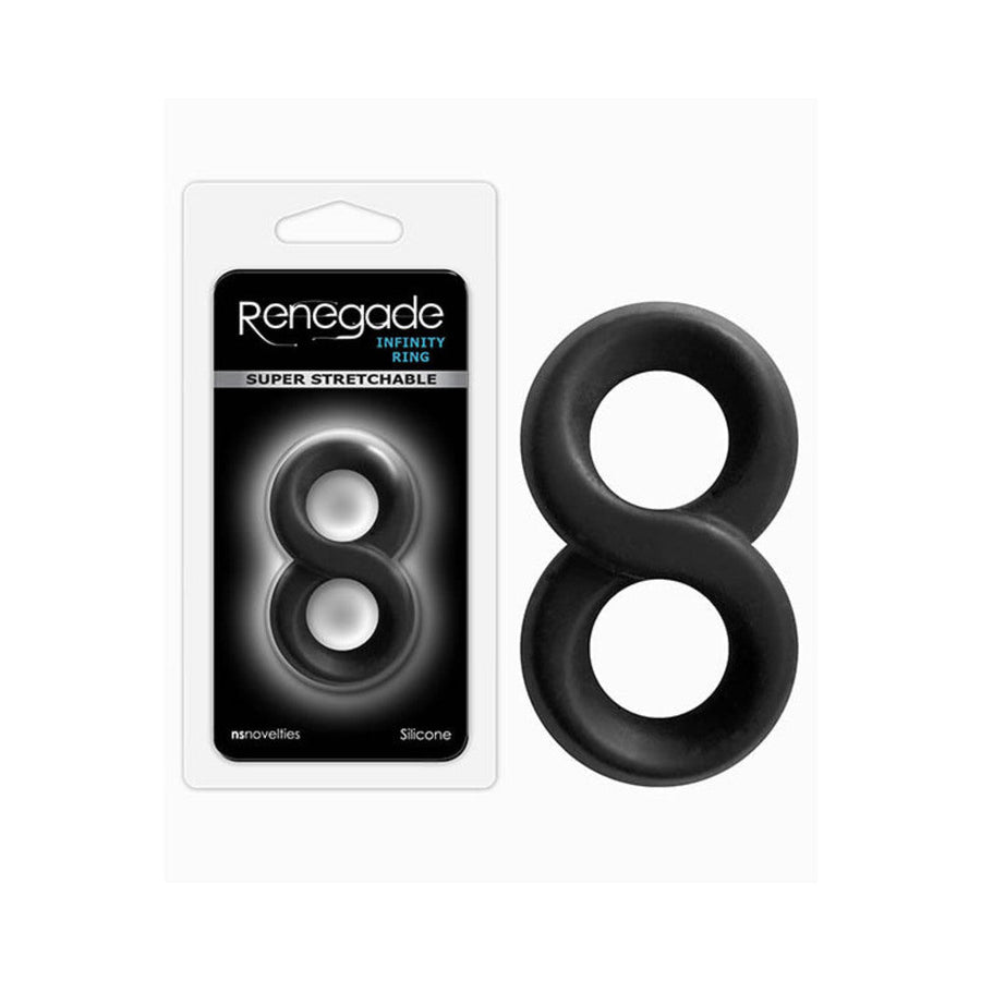 Renegade Infinity Ring Black-NS Novelties-Sexual Toys®