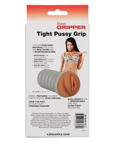 Ribbed Gripper Tight Pussy Stroker-Cal Exotics-Sexual Toys®