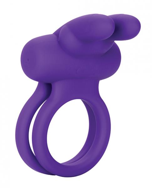 Rockin Rabbit Enhancer Vibrating Cock Ring Purple-Enhancers-Sexual Toys®