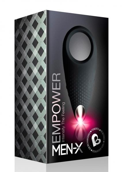 Rocks Off Men-x Empower Couples Stimulator - Black-Rocks Off-Sexual Toys®