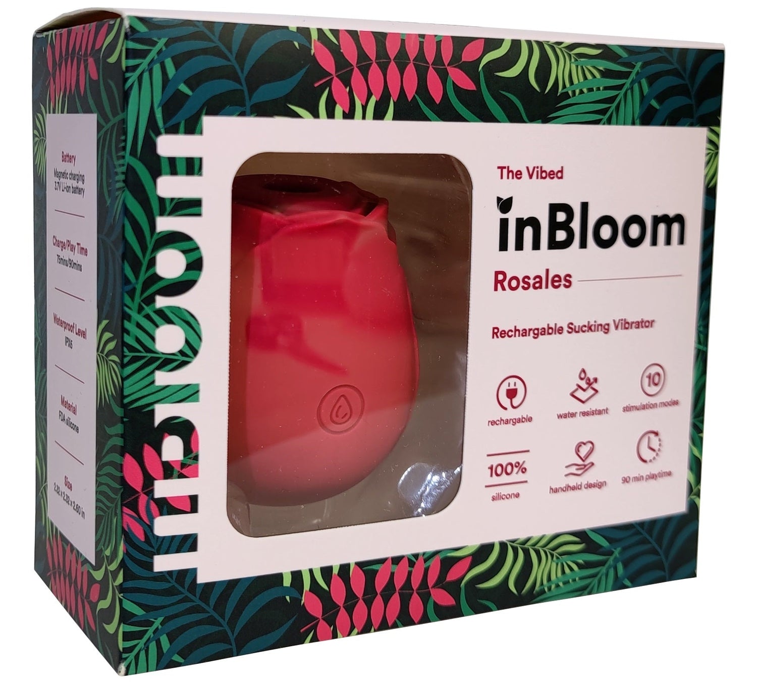 Rose InBloom Rosales Sucking Vibrator-TheVibed-Sexual Toys®