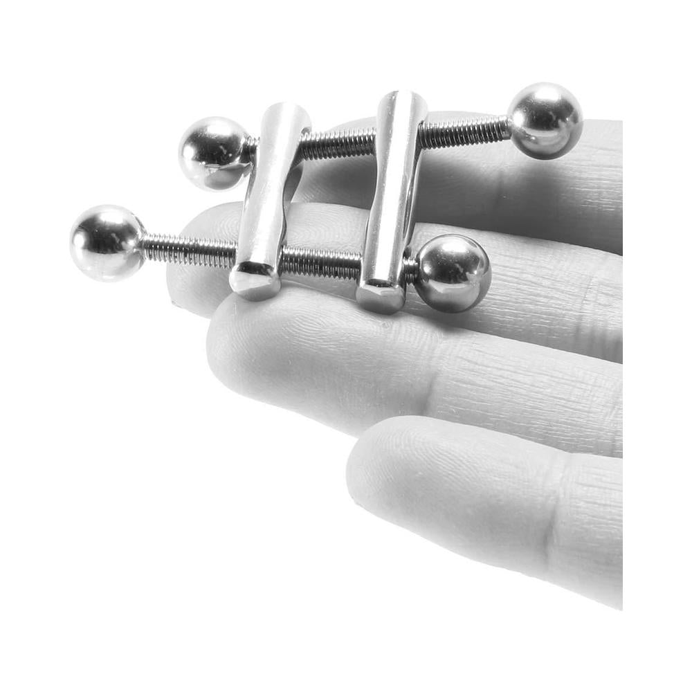 Rouge Ball End Nipple Clamps-Rouge Garments-Sexual Toys®