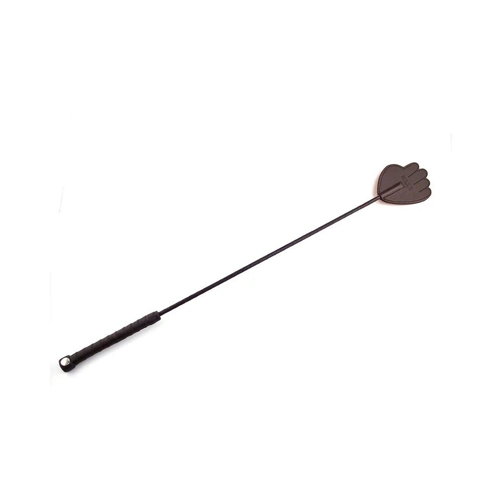 Rouge Hand Riding Crop Black-Rouge Garments-Sexual Toys®