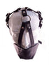 Rouge Leather Mouth Chin Gag Black-Rouge-Sexual Toys®