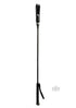 Rouge Long Riding Crop Slim Tip - Black-Rouge-Sexual Toys®