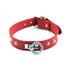 Rouge O Ring Studded Collar Red-Rouge Garments-Sexual Toys®