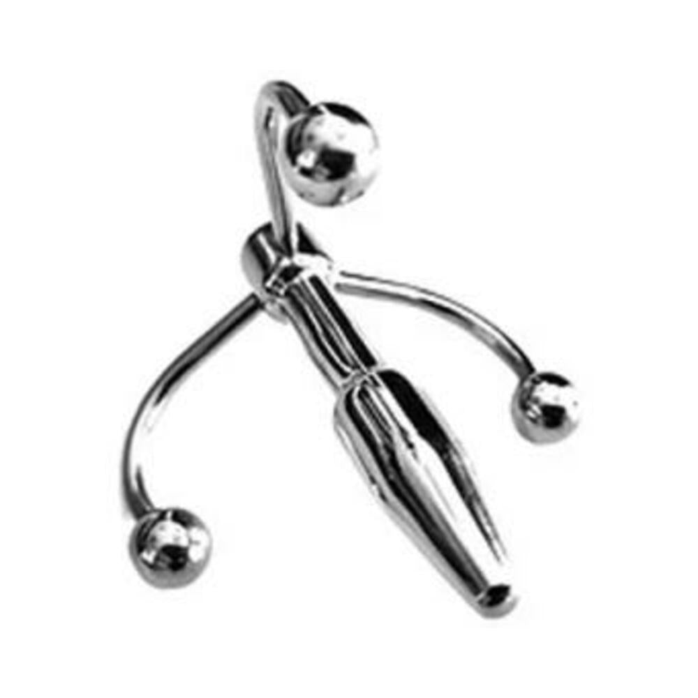 Rouge Stainless Steel Crown Penis Plug In Clamshell-blank-Sexual Toys®