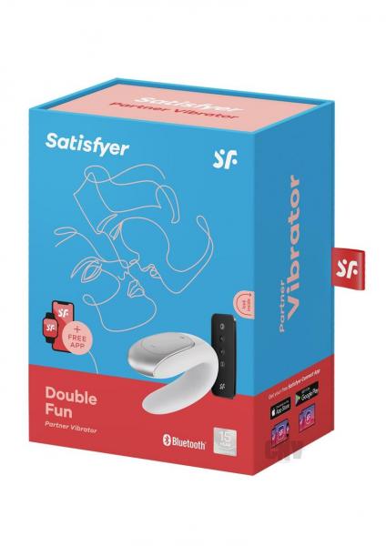 Satisfyer Double Fun White (net)-blank-Sexual Toys®