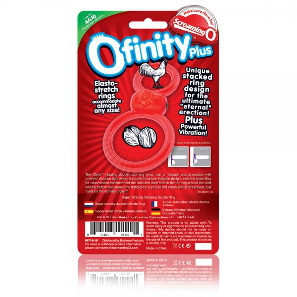 Screaming O Ofinity Plus Red Ring Loose-Screaming O-Sexual Toys®