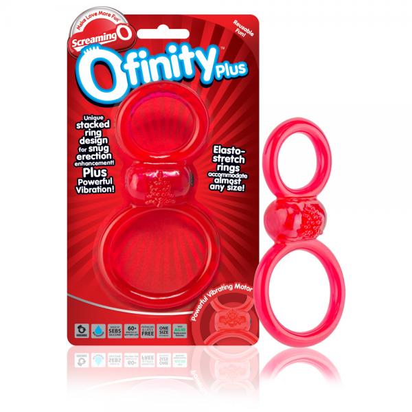 Screaming O Ofinity Plus Red Ring Loose-Screaming O-Sexual Toys®