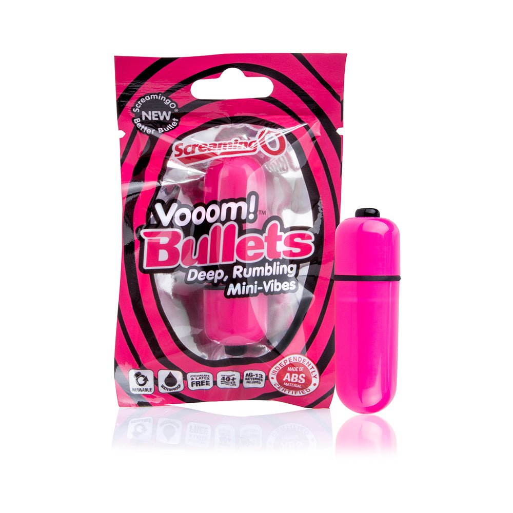 Screaming O Vooom Bullets - Strawberry Pink-Pink-Sexual Toys®