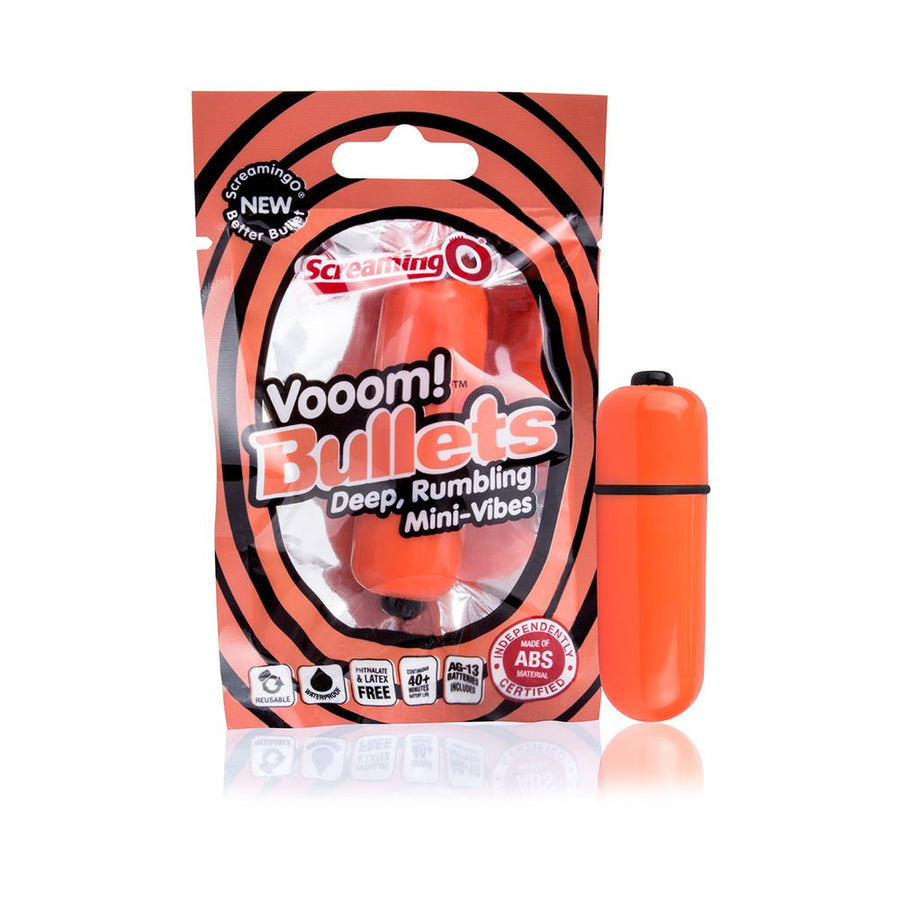 Screaming O Vooom Bullets - Tangerine Orange-blank-Sexual Toys®