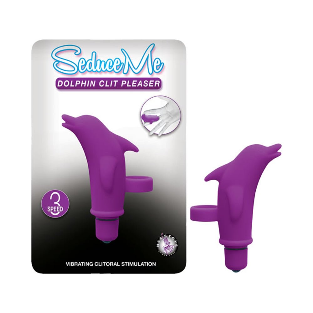 Seduce Me Dolphin Clit Pleaser 3 Speed Waterproof-Nasstoys-Sexual Toys®